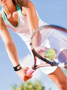 1pc Sports Wrist Wrap, Compression Stability Brace, Volleyball/Basketball Adjustable Comfortable Wrist Support Strap, Provides Extra Wrist Support - Multicolor - View 10