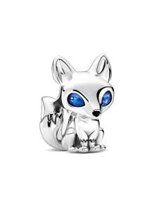 1pc Fashion Pearl Pendant Gift For Valentine's Day & Mother's Day, 1pc Black & White Sun Moon Star Pendant Gift, 1pc Travel Castle Pendant, 1pc Cute Animal Beaded Necklace Mother's Day Gift - Multicolor - View 5