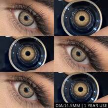 AMARA1 Pair Color Contact Lenses For Eyes 14.5mm Contact Lenses Brown High Quality Natural Contact Lenses Gray Lenses
