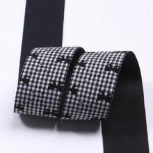 British Plaid Ribbon Supplies For DIY Bow, Flower Packaging, Shoe Clips, Hat Decor Accessories - Multicolor - View 8