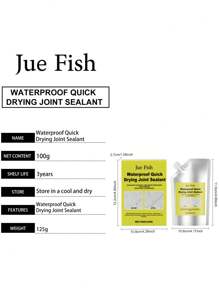 Waterproof Sealant, Quick-Drying Household Waterproofing Crack And Gap Filler