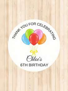 Pegatinas y logotipos personalizados, pegatinas personalizadas de 4, 5, 6 o 7 cm, personalizadas con su nombre y fecha, perfectas para pegatinas creativas como bodas, cumpleaños y bautizos. Adecuadas para diversas ocasiones, incluyendo fotos, imágenes, etiquetas, pegatinas con logotipo personalizado, invitaciones a fiestas de cumpleaños, suministros para fiestas de agradecimiento, multifuncionales, de dibujos animados, regalos ideales para él, regalos ideales para ella, mamá, amigos, hijo, hija, hogar, escuela, comedor, sala de estar, dormitorio, salón de té, oficina, útiles escolares, hogar y vida, decora tu hogar, etiquetas personalizadas - Multicolor - Ver 18