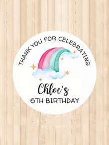 Pegatinas y logotipos personalizados, pegatinas personalizadas de 4, 5, 6 o 7 cm, personalizadas con su nombre y fecha, perfectas para pegatinas creativas como bodas, cumpleaños y bautizos. Adecuadas para diversas ocasiones, incluyendo fotos, imágenes, etiquetas, pegatinas con logotipo personalizado, invitaciones a fiestas de cumpleaños, suministros para fiestas de agradecimiento, multifuncionales, de dibujos animados, regalos ideales para él, regalos ideales para ella, mamá, amigos, hijo, hija, hogar, escuela, comedor, sala de estar, dormitorio, salón de té, oficina, útiles escolares, hogar y vida, decora tu hogar, etiquetas personalizadas - Multicolor - Ver 148