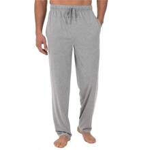 3-Pack Men's Classic Lounge Pajama Pants (S-3XL) - 勃艮地紅 - 石南灰 - 獵人灰 - 查看 3