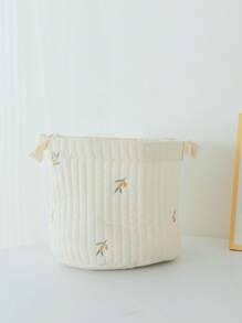 1pc Nursery Diaper Wet Wipe Organizer Bag, Can Be Hung On Baby Stroller For Outdoor, Mom Storage Pouch