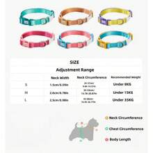 Collar para perros pequeños, medianos y grandes, correa para el cuello antiescapes, adecuado para caniche, corgi, perros esponjosos