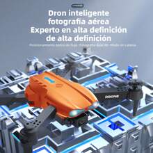 Drones Con Camara 4k Con Doble Hdcam Motorizada Regulable - Naranja - Ver 2