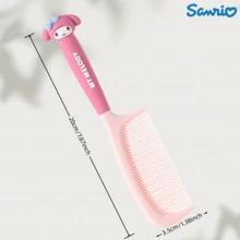 1pc Sanrio Kulomi卡通梳子女生学生少女放松发刷长发防静电深层护发顺滑梳齿一梳子顺滑头发梳理小秘密 - 彩色 - 查看 4