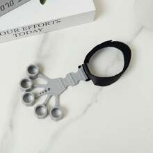 5-Finger Hollow Silicone Resistance Bands Hand Grip Finger Exerciser, Gym, Deporte, Gimnasio, Ejercicio En Casa - Multicolor - View 3