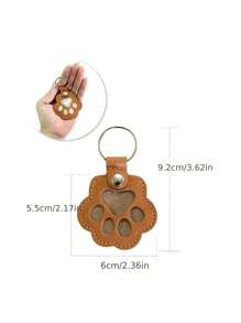 Bolsa conmemorativa de almacenamiento de pelo de mascota, bolsa de pelo de mascota hecha, bolsa conmemorativa de almacenamiento de pelo de gato y perro, llavero portátil multifuncional para gatos y perros, guardador de pelo conmemorativo de mascota (con llavero)