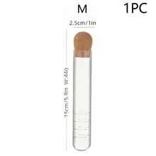 1pc/4pcs/6pcs/8pcs Transparent Glass Tea Infuser Creative Test Tube Tea Strainer