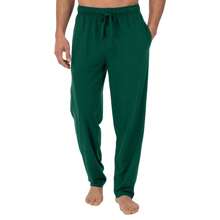 3-Pack Men's Classic Lounge Pajama Pants (S-3XL) - 海軍藍 - 酒紅色 - 獵人 - 查看 4