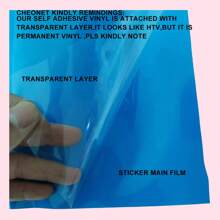 Glossy White Self Adhesive Vinyl 30 X 153cm/11.8INX5FT Vinyl Self Adhesive Permanent, Permanent Vinyl For DIY Gifts, Mugs