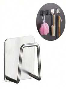 1 件批发不锈钢海绵沥水架，即剥即贴，水槽海绵架，壁挂式，洗碗架 - 彩色 - 查看 6