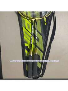 2pcs Alloy Iron Badminton Racket Adult Training Set Split Style Badminton Racket Training Badminton Racket Home Outfit Student Training - Multicolor - View 5