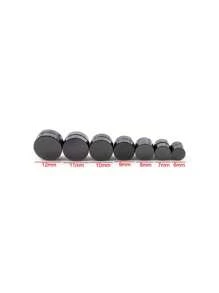 2 Pieces Punk Men Strong Magnet Magnetic Ear Stud Set Non Piercing Earrings Fake Earrings Gift For Boyfriend Lover Jewelry - Magnet Earring - View 4