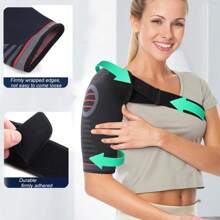 1pc Recovery Shoulder Brace For Men And Women, Shoulder Stability Support Brace, Fit Sleeve Wrap, Relief For Shoulder Injuries And Tendonitis Gym Gym Accessories