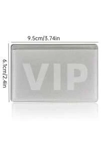 20pcs Matte Transparent ID & Passport Holder - Fashionable Unlined Plastic Sleeve, Suitable For Commute, Travel And Office Use - Compact And Protective