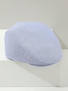 1pc Baby Beret Hat, Unisex Toddler Baseball Cap, Casual Fashion Newsboy Hat For Baby Boys & Girls, Spring