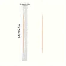 独立包装的一次性塑料牙签，适合家庭和聚会使用 - 彩色 - 查看 5