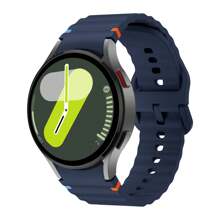 1 Dây đeo silicon thể thao tương thích với Samsung Galaxy Watch 7 FE 44mm 40mm, Dây đeo tương thích với Galaxy Watch 4 6 Classic 5 Pro, Dây đeo 43mm 47mm 45mm 46mm, Phụ kiện đồng hồ thông minh dành cho nam nữ - 20mm - Xem 13