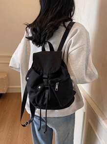 时尚简约小众设计百搭休闲大容量女士背包