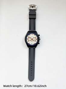 男士时尚休闲石英表，男女通用运动表，复古学院风腕表，情侣表 - 彩色 - 查看 4