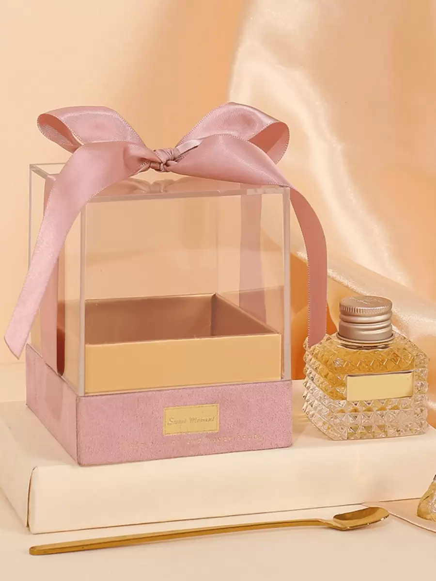 透明亚克力结婚礼物礼盒、结婚糖果盒、化妆品、香水礼盒、包装