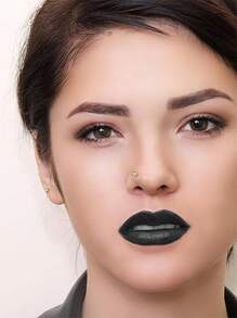 20 piezas de anillos para la nariz en forma de L, curvas, de acero inoxidable de 20 calibre, con cristales, para piercings de nariz de tipo tornillo