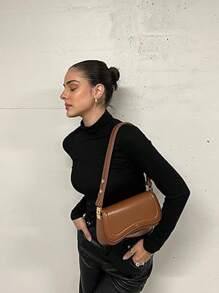 优雅时尚单肩斜跨包，多功能，适合送礼、休闲、通勤、手提、腋下钱包