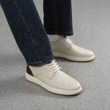Men's Dress Shoes Business Casual Fashion Sneakers Formal Shoes - White - View 2