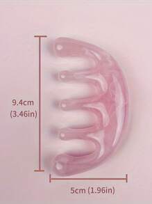 Lược massage da đầu - Răng rộng, Tay cầm bằng nhựa với lông có kết cấu cho mọi loại tóc, Lược Meridian cầm tay cho nam và nữ - Nhiều màu - Xem 7