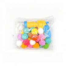 猫狗互动玩具：安静发射球，用于训练和娱乐，毛绒材质，适合所有品种猫的室内娱乐，是一款锻炼猫的玩具，非电动，无需电池，非常适合刺激和玩耍，增加您和您的猫之间的爱和信任。 - 彩色 - 查看 16