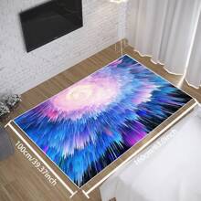1 pieza de Alfombra de área de textura premium, tapete de piso - Impermeable, antideslizante, fácil de limpiar, lavable a máquina, suave y cómodo, adecuado para felpudo, cocina, sala de estar, dormitorio, pasillo, baño, lavandería - Alfombra fácil de limpiar, decoración del hogar [Tela de terciopelo suave de 800g/m², 5 mm de grosor] - Multicolor - Ver 36