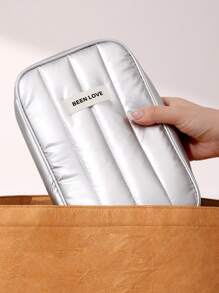 Geantă de stocare digitală, organizare pentru cablu de date USB, geantă multifuncțională de depozitare pentru călătorii și afaceri, rezistentă la apă, pentru alimentare, încărcătoare, produse cosmetice, organizator portabil pentru geantă pentru căști, stilou. Organizator de genți de mână cu buzunare multiple, cu plasă, husă portabilă de călătorie pentru geanta de depozitare de călătorie, accesorii portabile