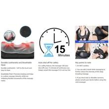 RENPHO Shiatsu Neck And Shoulder Back Massager With Heat, Electric Deep Tissue 3D Kneading Massage Pillow For Waist, Leg, Calf, Foot, Arm, Full Body - Mặc định - Xem 11