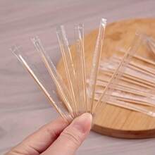 独立包装的一次性塑料牙签，适合家庭和聚会使用 - 彩色 - 查看 3