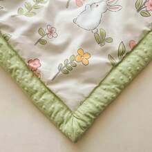 1 件轻质被子，现代聚酯纤维双层纱布泡泡被，夏季降温被子，可机洗，适用于客厅、居家、学生宿舍，单人/双人尺寸 - 淡綠 - 查看 6