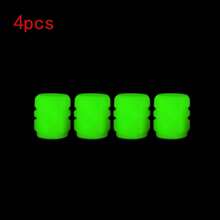 Glow-In-The-Dark Tire Valve Caps For Cars, Electric Vehicles, Motorcycles, Bicycles, Trucks