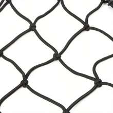 Motorcycle/Bicycle Rear Rack Net Bag, Bicycle Luggage Mesh Cover, Elastic Luggage Net, Helmet Net - Black - View 3