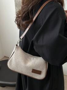 2025早春新款女士手提包韩版简约时尚单肩斜挎包复古纯色