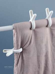 Beach Towel Clips Towel Holder Clothes Pins Clothes Pegs Chair Clips Hanging Clip Clamps .Extra Large Beach Towel Clips , 5.1 Inch Towel Clips For Beach Chairs Cruise Heavy Duty, Towel Holder Clips For Clothes Pool Boat, 2 Colors Khaki And Blue. - Multicolor - View 3