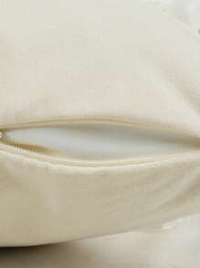 1 件波西米亚风流苏靠垫套，拼布帆布抱枕套（不含枕芯） - 藍色 - 查看 6