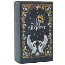 Solar Kingdom Tarot - 78pcs Vintage Tarot Cards Fortune Telling Game