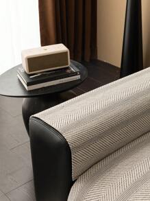 1pc All Season Chenille Sofa Seat Cushion Cover, Modern Minimalist Fashion High-End Dust-Proof Anti-Slip Sofa Seat Pad, Washable, Warm, Colorfast, Pet-Friendly, Fits Bedroom, Office, Living Room, L-Shaped Sofa 1/2/3/4 Seat