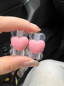 Set de 5 protectores de carga con forma de corazón 3D, compatibles con cargador y cable de datos Apple de 30W-35W - Multicolor - Ver 10