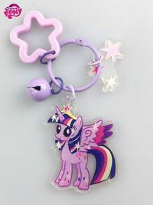 1pc  Acrylic Pentagram Charms, Twilight Sparkle, Rainbow Dash, Pinkie Pie, Suitable For Hanging On Keys, School Stationery, Bags As Decorations, Gifts For Friends, Family, Coworkers, Cute Acrylic Pendant Keychain Accessories, Suitable For Parties, Presents, All Year Round Use Party Favors Wedding Gifts Birthday Gifts Graduation School Decor School Surprise Dormitory Decor Back To School Home Decor Room Decor School Supplies