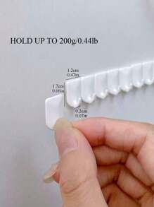 9/18/27pcs Necklace Organizer Hanging Hooks, Ins Style Home Storage, No-Drill Mini Wall Hooks, Multi-Functional Strong Adhesive Home Hooks For Bedroom, Kitchen, Bathroom Storage, Key Hanger, Room Decor, Bracelet & Waist Chain Organizer, Hair Accessory Storage - Multicolor - View 8