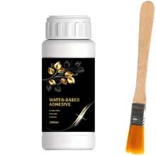 100mml Golden Leaf Adhesive, Water-Based Varnish, DIY Jewelry Making Supplies, Crafts & Sewing, Artistic Gilding Kit - Black - View 11