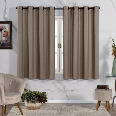 Cortina Blackout Corta a Luz PVC Black out Sala Quarto Cozinha 2,20 x 1,40